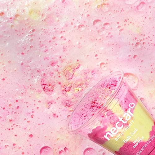 Bath Soak, Salt Bath, Bubble Bath, Natural Detox Foaming Body Soak, Foot Soak, Vegan Body Skin Care, 9 oz. (Fruit Smoothie) - Image 6