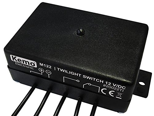 Módulo, interruptor crepuscular, 12 V CC, recreativo y Navidad