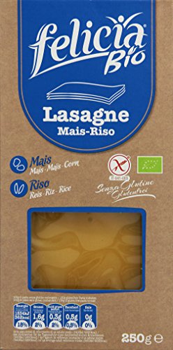 Felicia Bio Lasagne Platten, glutenfrei, 3er Pack (3 x 250 g)