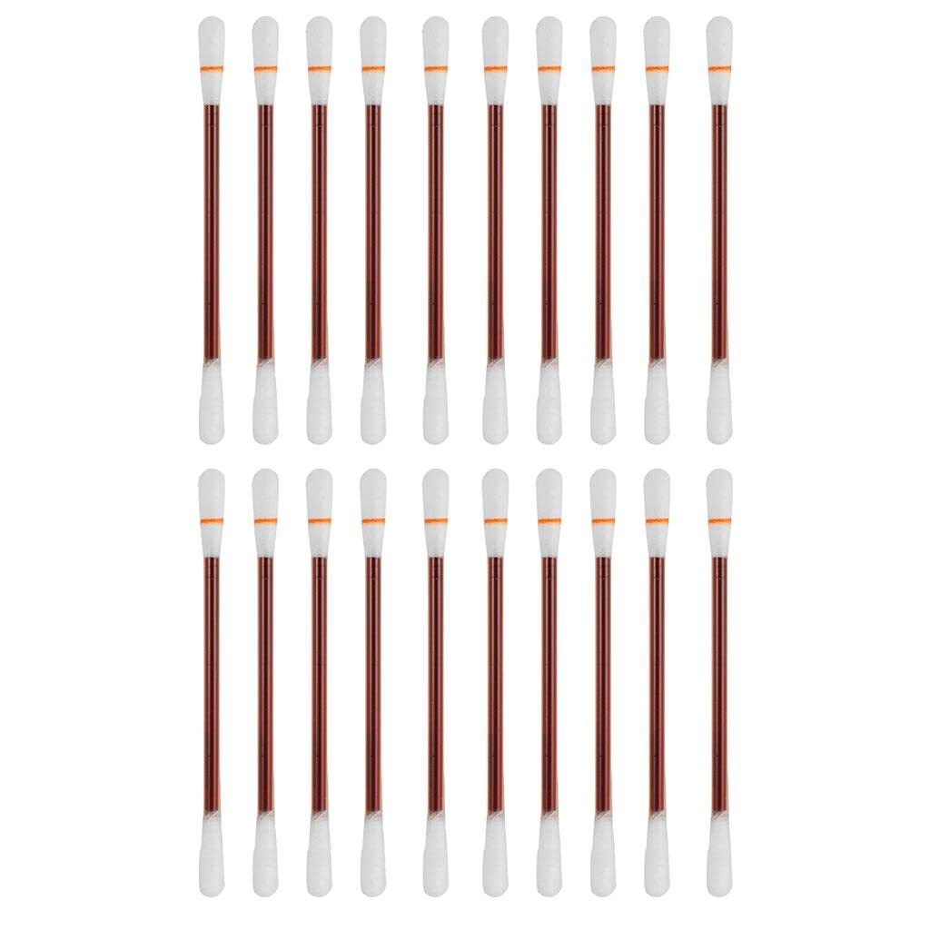 20 Pieces Double Ended Iodophor Cotton Swabs Applicators Sticks Set-image-49
