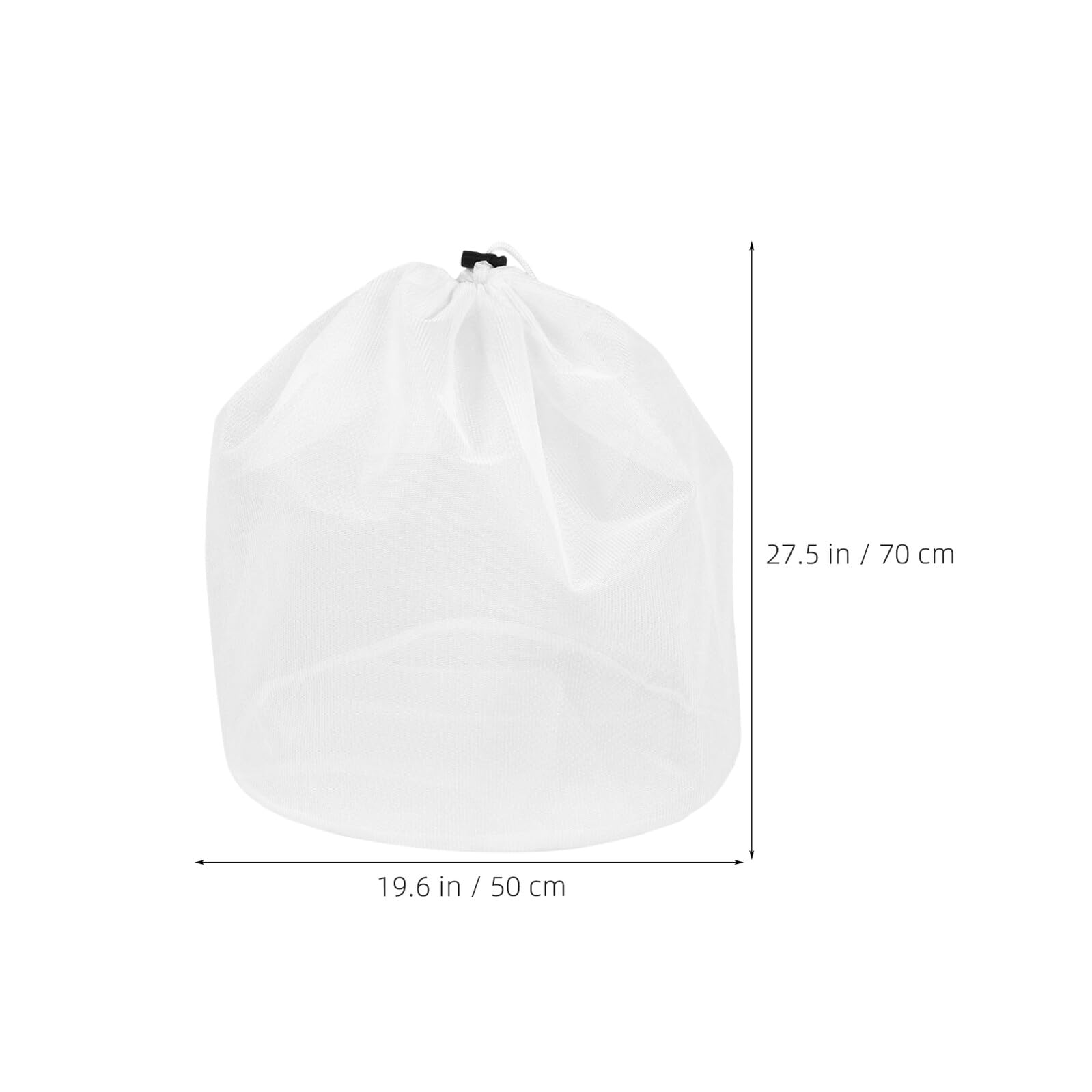 10 Bolsas de Malla Reutilizables para Lavandería Cordón, Poliéster Resistente, Tamaño 70x50 Cm, Ideales para Lavar Prendas Delicadas en Lavadora
