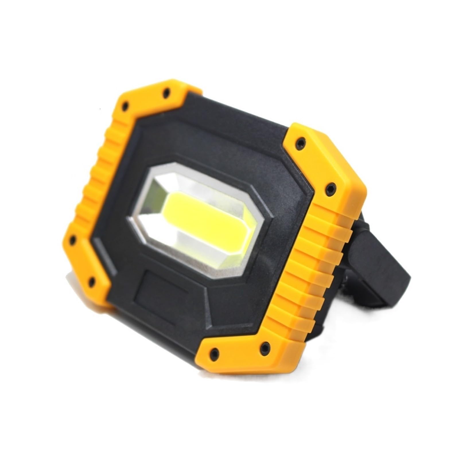 LED Flood Light, Portable COB LED Floodlight 20w USB Charging Spotlight 18650 Led Searchlight Camping(A-01)