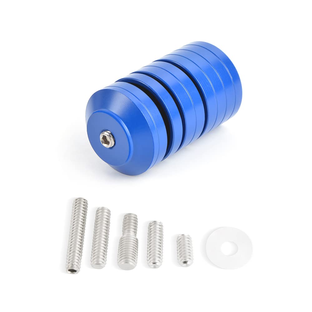 SHARROW Pesi Stabilizzatori di Prua per Tiro con L'Arco Kit Contrappeso della Barra di Bilanciamento 1/2/4 oz Acciaio Inox per Arco Compound Ricurvo