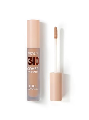 Miniatura 7 de Cubierta corrector 3D  Caramelo cálido  Absolute New York  Anti-ojeras y corrector  0.2 fl oz