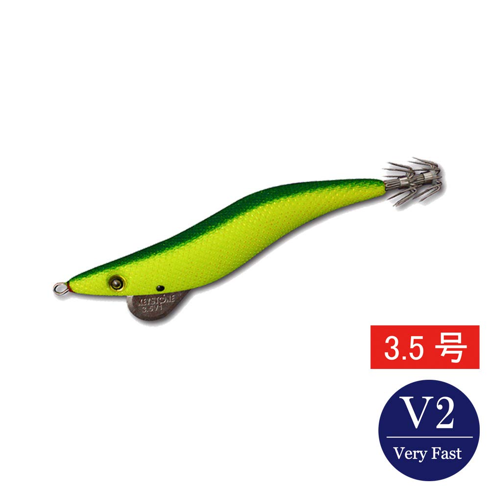 Amazon | キーストン 早福型/邪道編 3.5号 V2 イエローグロー
