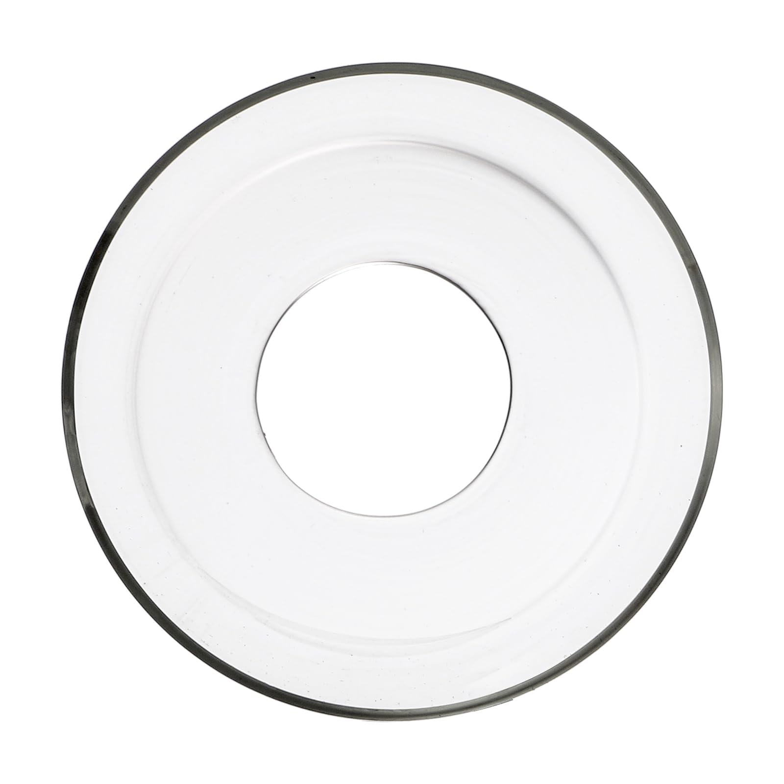 Paquete de 6 pantallas de repuesto de vidrio transparente, 5.7 pulgadas de altura – 3.5 pulgadas de diámetro – 1.7 pulgadas de diámetro, accesorio de pantalla de lámpara cilíndrica transparente 3