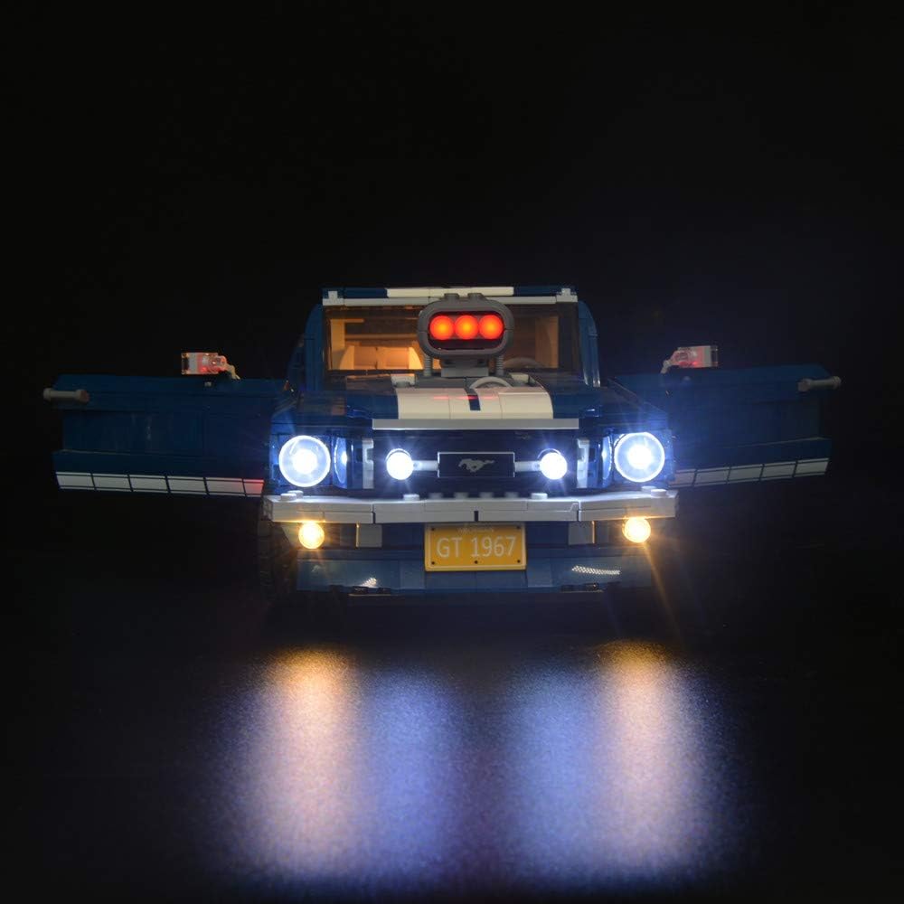 Kyglaring Led Light kit Compatible with Lego 10265 -Light Set for (Creator Mustang) Building Blocks Model (NOT Included The Model) (Standard Version)