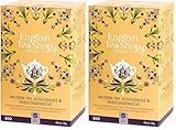 ETS - Weißer Tee, Kokosnuss & Passionsfrucht, BIO, 20 Teebeutel (Packung mit 2)