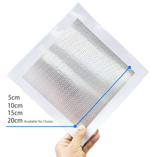 Tiruiya Löcher Füllen Wand, Selbstklebendes Wand Reparatur Patch Aluminium, Lässt Sich Gut Verarbeiten Trockenbau Gipskarton Flicken, Spachtelmasse Innen für Löchern Hohle Steckdosen Decken