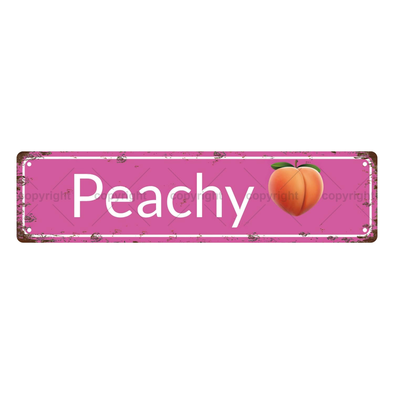 Peachy Sexual Metal Tin Street Sign Bar Cafe Garage Cave Home Room Wall Bathroom Farmhouse Garden Porch Patio Decor,4x16 Inch