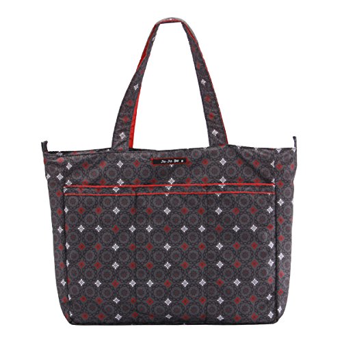 Ju-Ju-Be Super Be Zippered Tote Diaper Bag, Magic Merlot