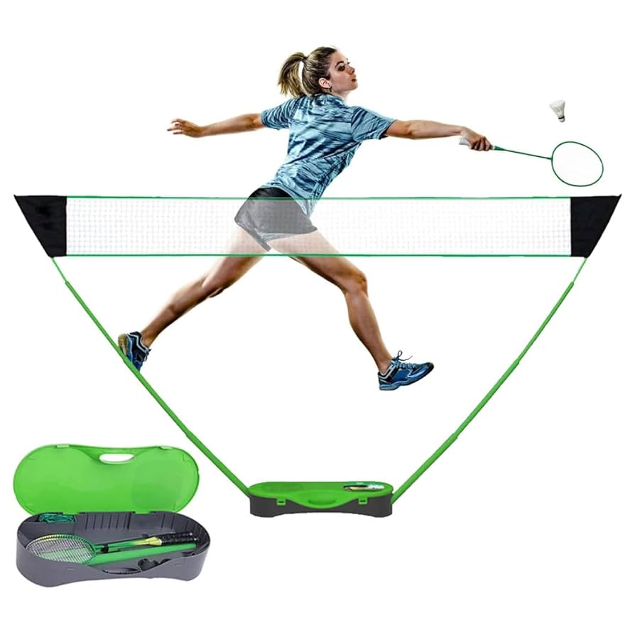 【美品】バドミントンDVD教材セット 全米大ヒット＆多数のおもちゃ賞受賞！ ネット不要ですぐに