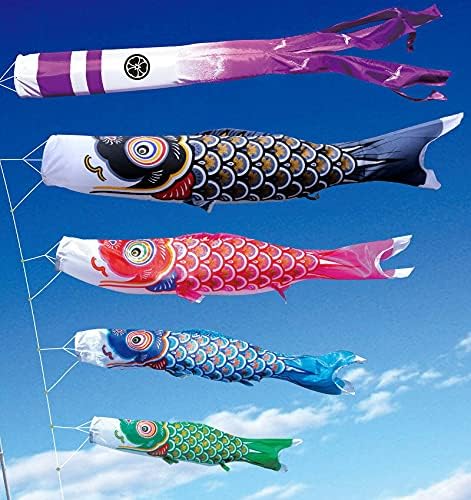 7mゴールド鯉のぼりセット 楽天市場】徳永鯉のぼり ゴールド鯉 7m 6点