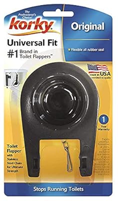 Korky 54BP Toilet Tank Flapper - Easy to Install - Made in USA~ P-147