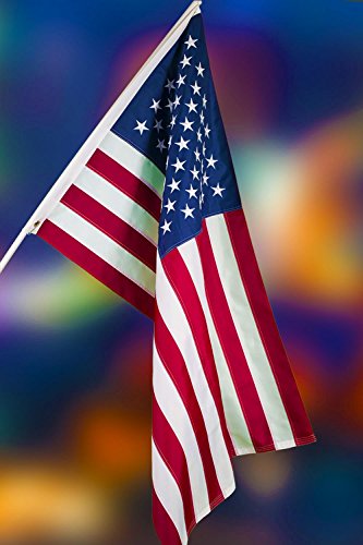 American Flag Fbnc, 3X5 Ft, Durable Polyester, Embroidered White Stars And Brass Grommets, Strengthened By Double Stitching #TOP6