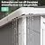UDPATIO Outdoor Resin Storage Shed 6x4 FT, Plastic Garden Shed for Bike, Garbage Can, Tool, Outside Sheds with Lockable Door for Backyard, Patio, Lawn, Grey & White