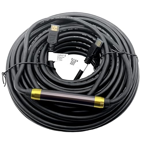Image of HDMI Cable 100FT 4K High Speed Cord 1080P 2.1 for Laptop PC TV LCD 1 Pack