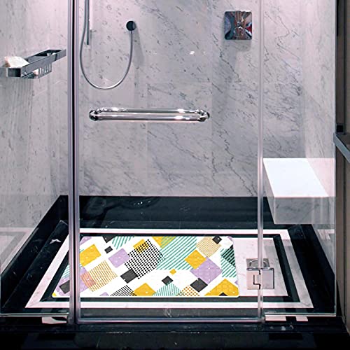 Tapis antidérapant pour baignoire avec ventouses drainage 40x70