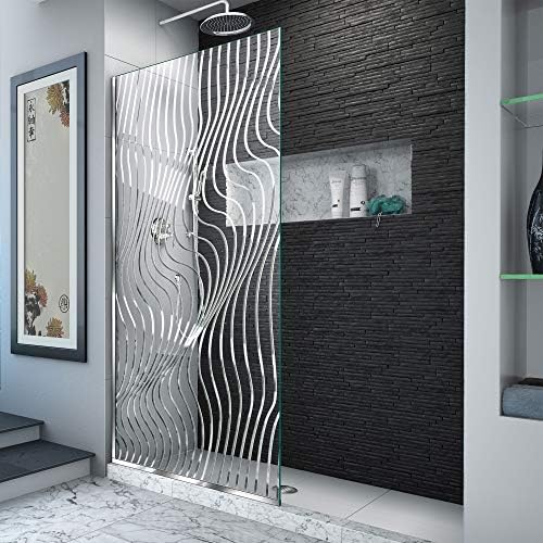 DreamLine Platinum Linea Surf 34 in. W x 72 in. H Single Panel 