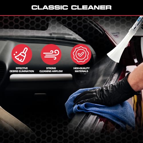 Image of Tornador Z-010 Classic Car Cleaning Gun Includes 32oz Reservoir | Cleans & Dries Fast with Low Noise and Wear | Perfect for Interior & Exterior Detailing