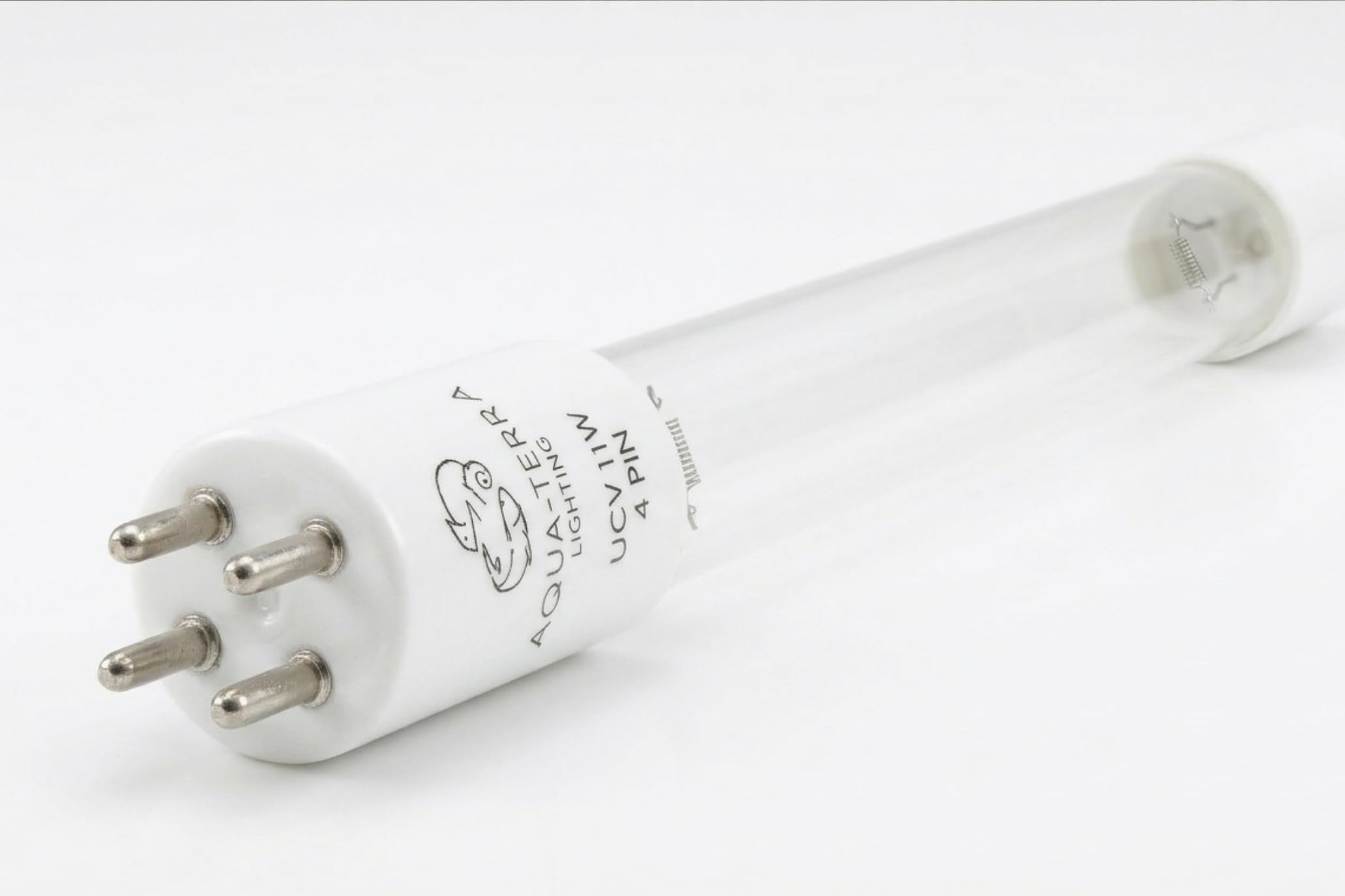 Ampoule UVC de remplacement 11W – Ampoule de filtre UV pour étang, lampe UVC linéaire 4 broches à haute puissance pour Laguna Pressure Flo et systèmes d’étang compatibles