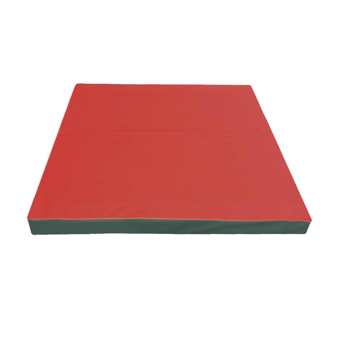 NiroSport Materassino da Ginnastica 100 x 100 x 8 cm tappetino da ginnastica tappetino sportivo tappetino pieghevole morbido tappetino pieghevole letto per gli ospiti