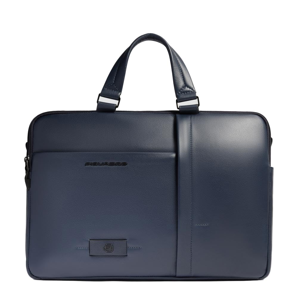 PIQUADRO – Borsa - Porta Pc 15,6" – Elegante e Professionale - In Pelle – Uomo