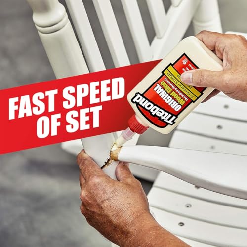 titebond original wood glue 5063 industry standard for woodworking furniture repairassembly construction home repair or modeling 8 oz