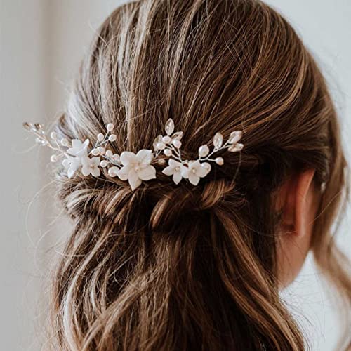 Set Di 4 Clip Per Capelli Da Sposa Per Pinze Per Capelli Da - Foto 3