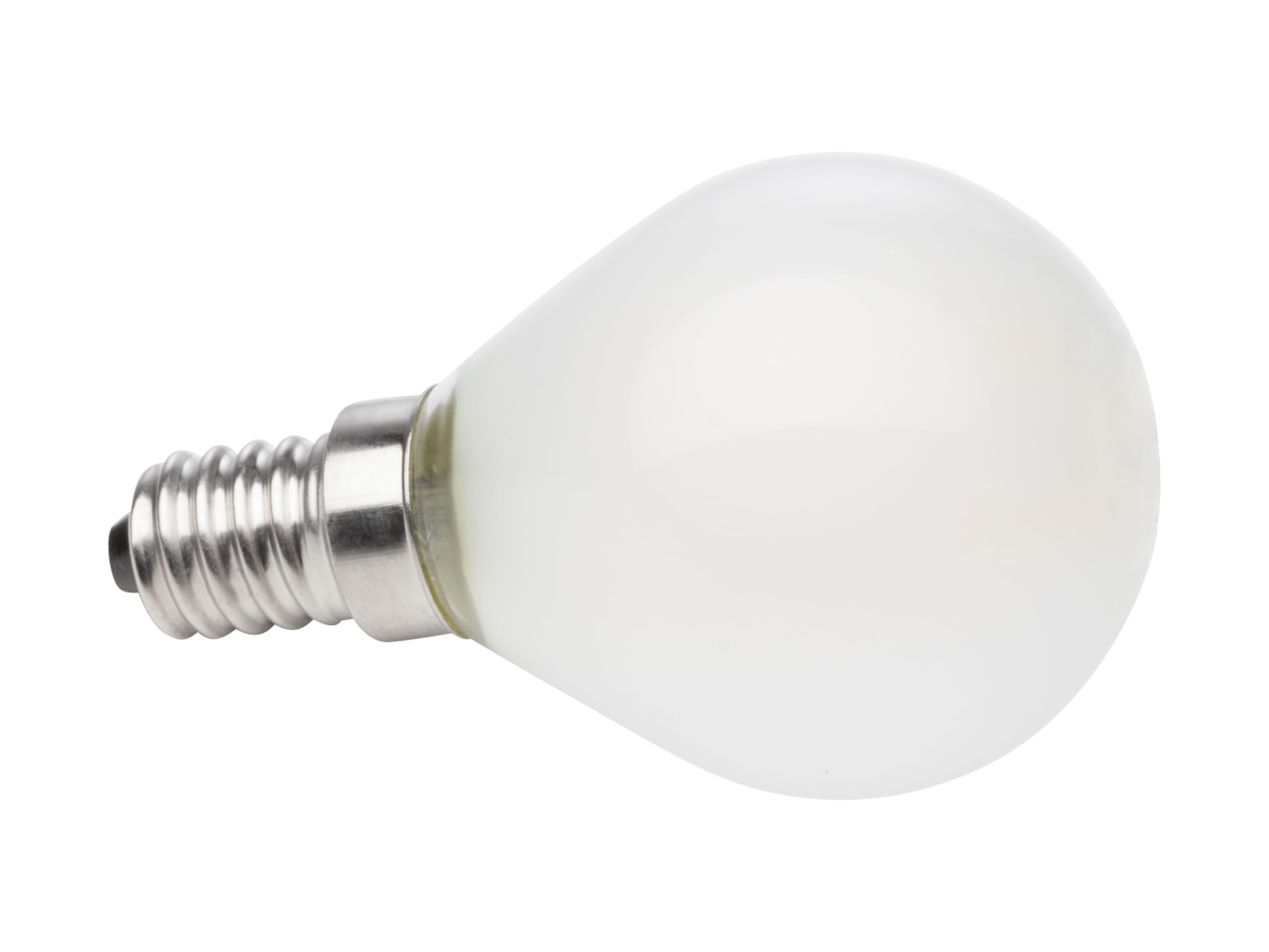 Müller-Licht – 400294 Set A + +, Juego de 3 Retro de LED, forma de gota, equivalente a 40 W, cristal, 4 W, E14, Plata, 4.5 x 4.5 x 8 cm