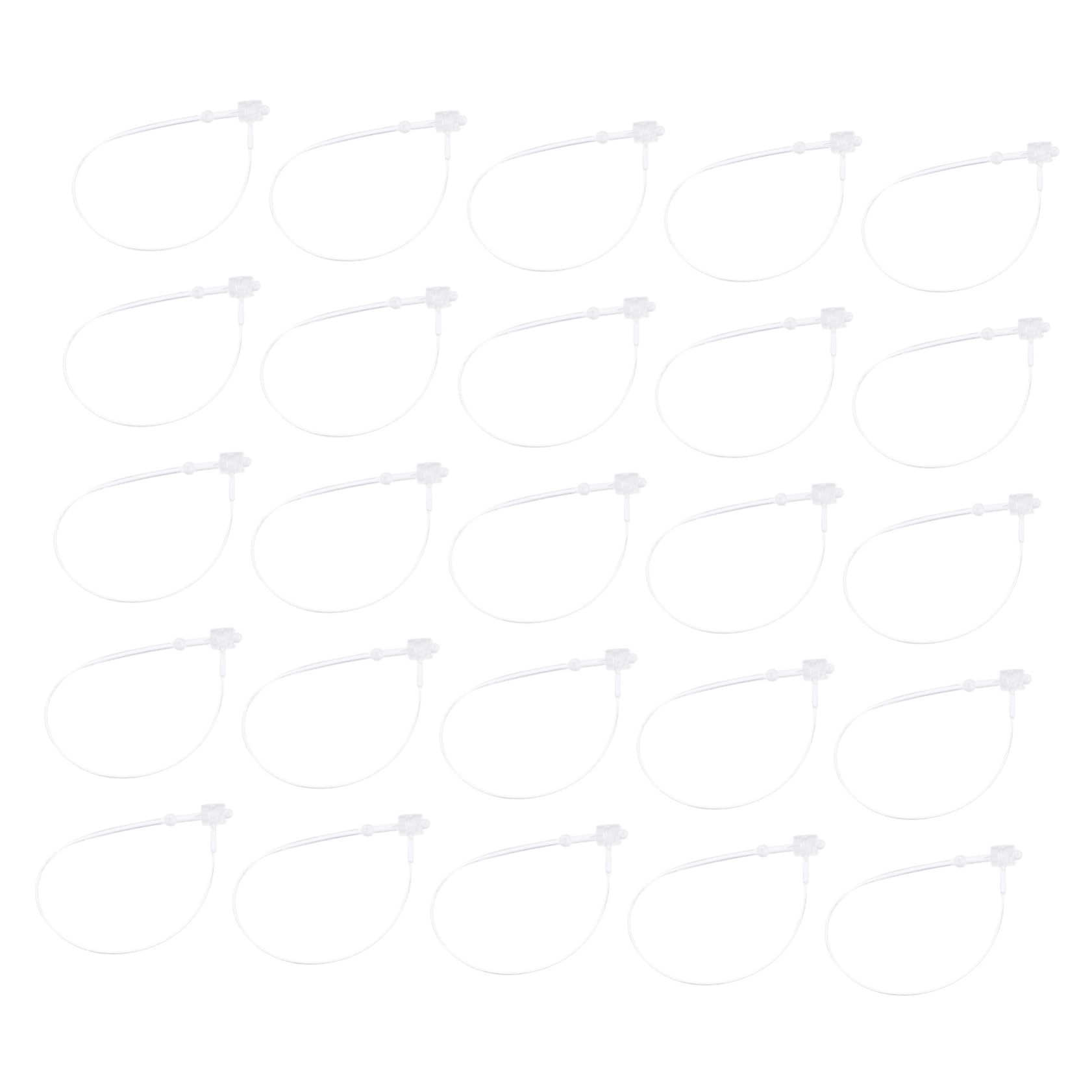 VILLFUL Lightweight Tag Fastener Seal String Cord Round Head Loop Lock Buckle Made of Pp Excellent Toughness