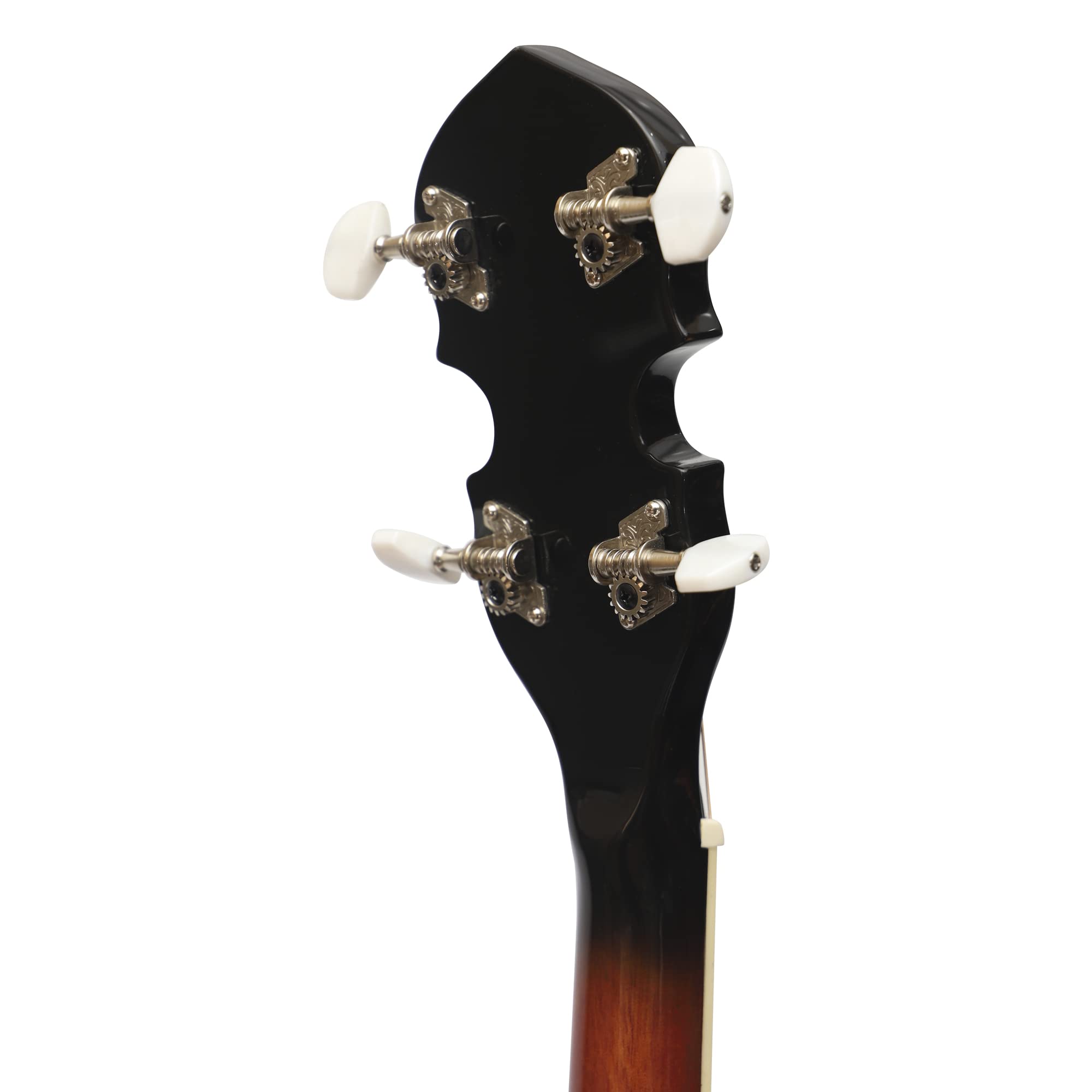 Heartland 4 Corde 17 Fret Irish Tenore Banjo Player Series con Chiusura Solida Schiena Solida Finitura Sunburst