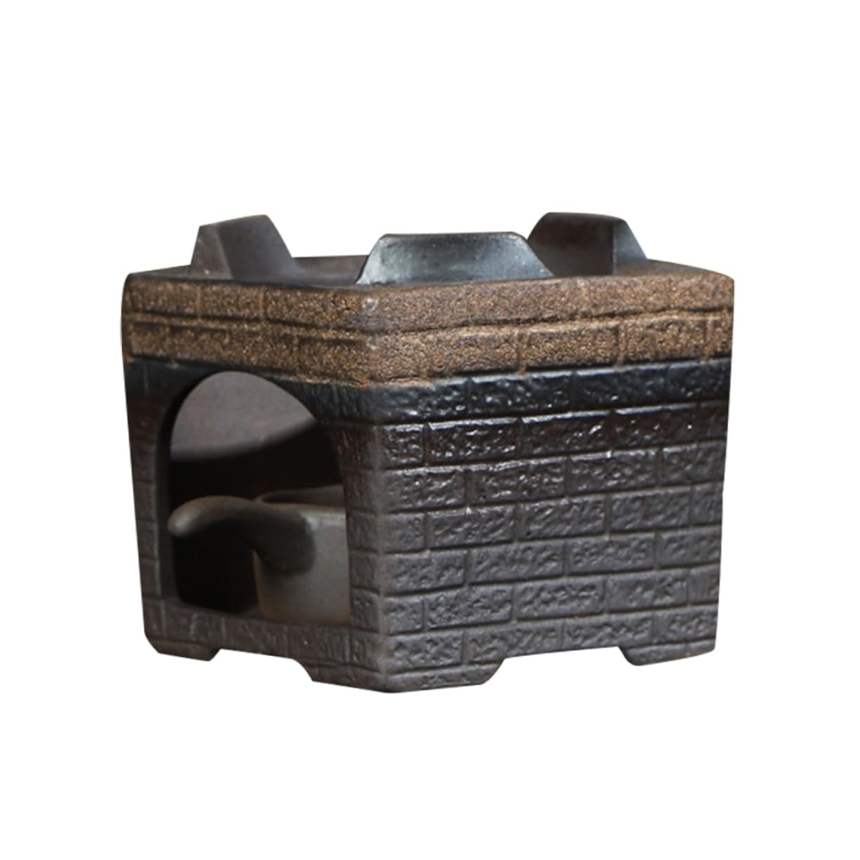 CIYODO 1Set Japanese Ceramic Teapot Warmer Stylish Tea Heating Stove with Insulation Base for Home Office and Tea Houses Choice for Tea Lovers and Elegant Decoration