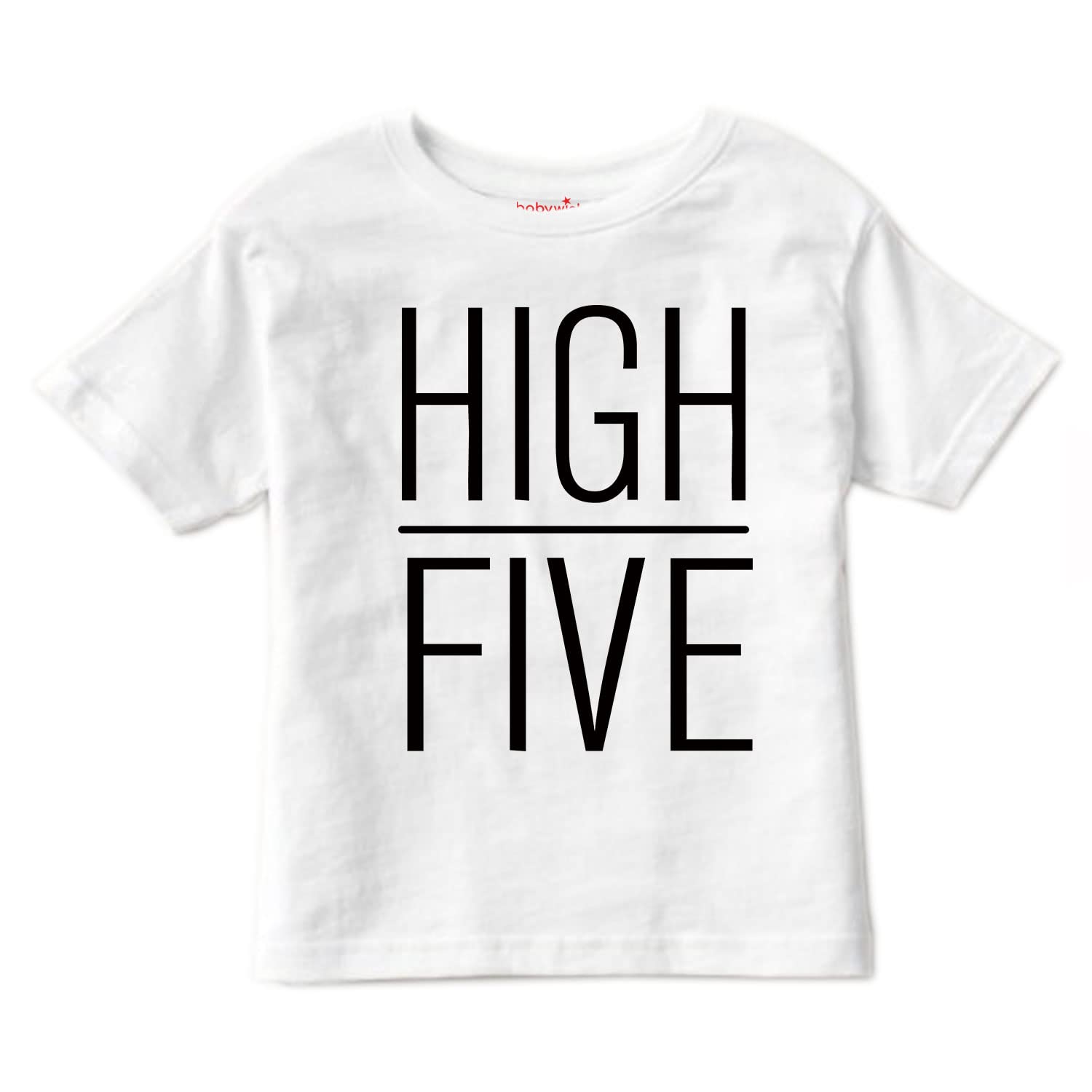 baby wishBirthday T-Shirt for Boy’s and Girl’s T-Shirt Toddler Boys Birthday T-Shirts Short Sleeve Top Kids Clothes Baby Boy T-Shirts High Five Birthday Party