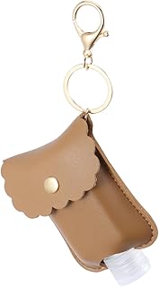 [TOGEVAL] 携帯用消毒液ボトルカバー キーホルダー付き 便利なキーリングデザイン 耐久性 バックパックやハンドバッグに アウトドアや旅