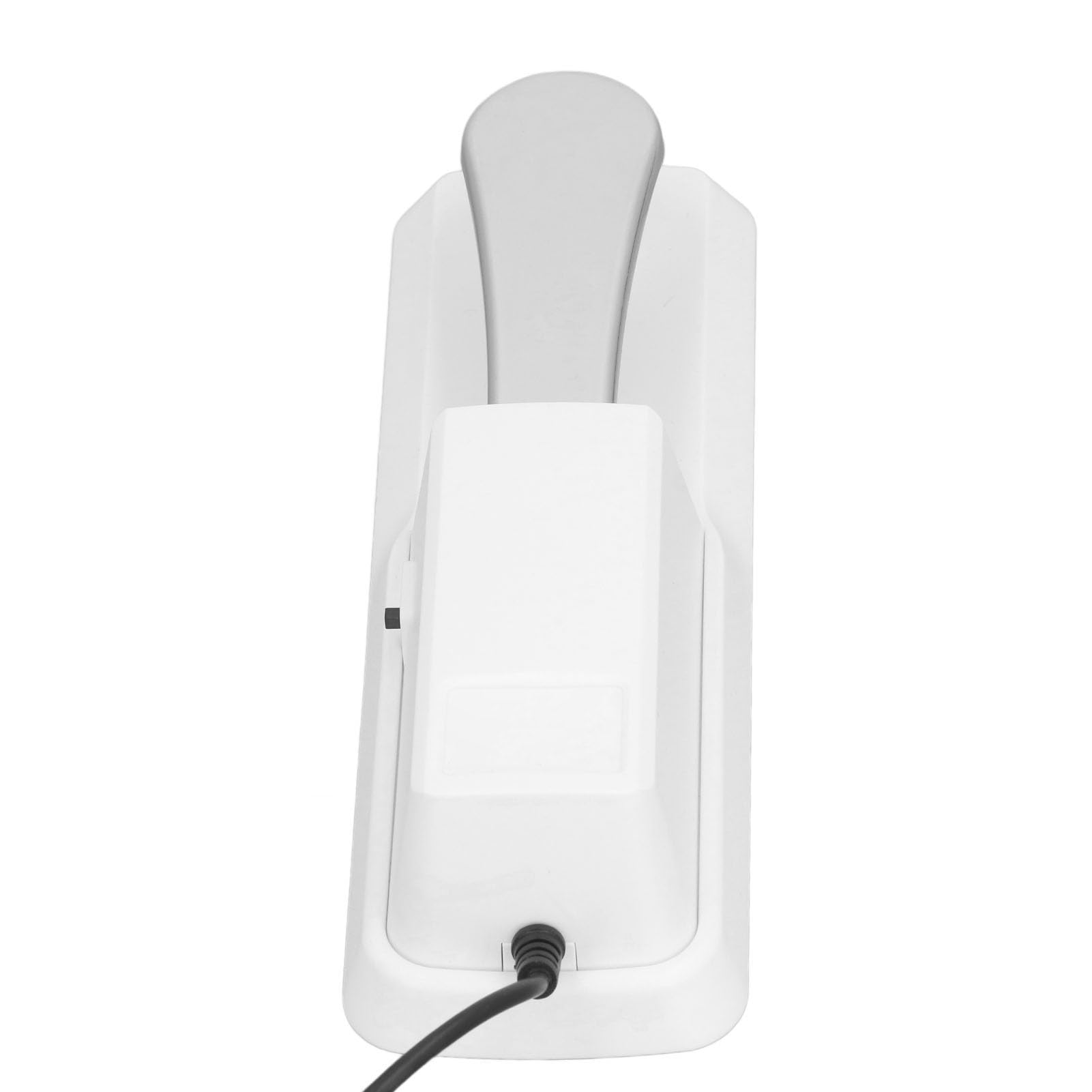 Yctze Pedal de Sostenido Universal para Teclado, Pedal con Conector de 6,35 Mm, de Goma Antideslizante para Teclado de Piano e Instrumentos Electrónicos, Ideal para Interpretación Musical (WHITE)