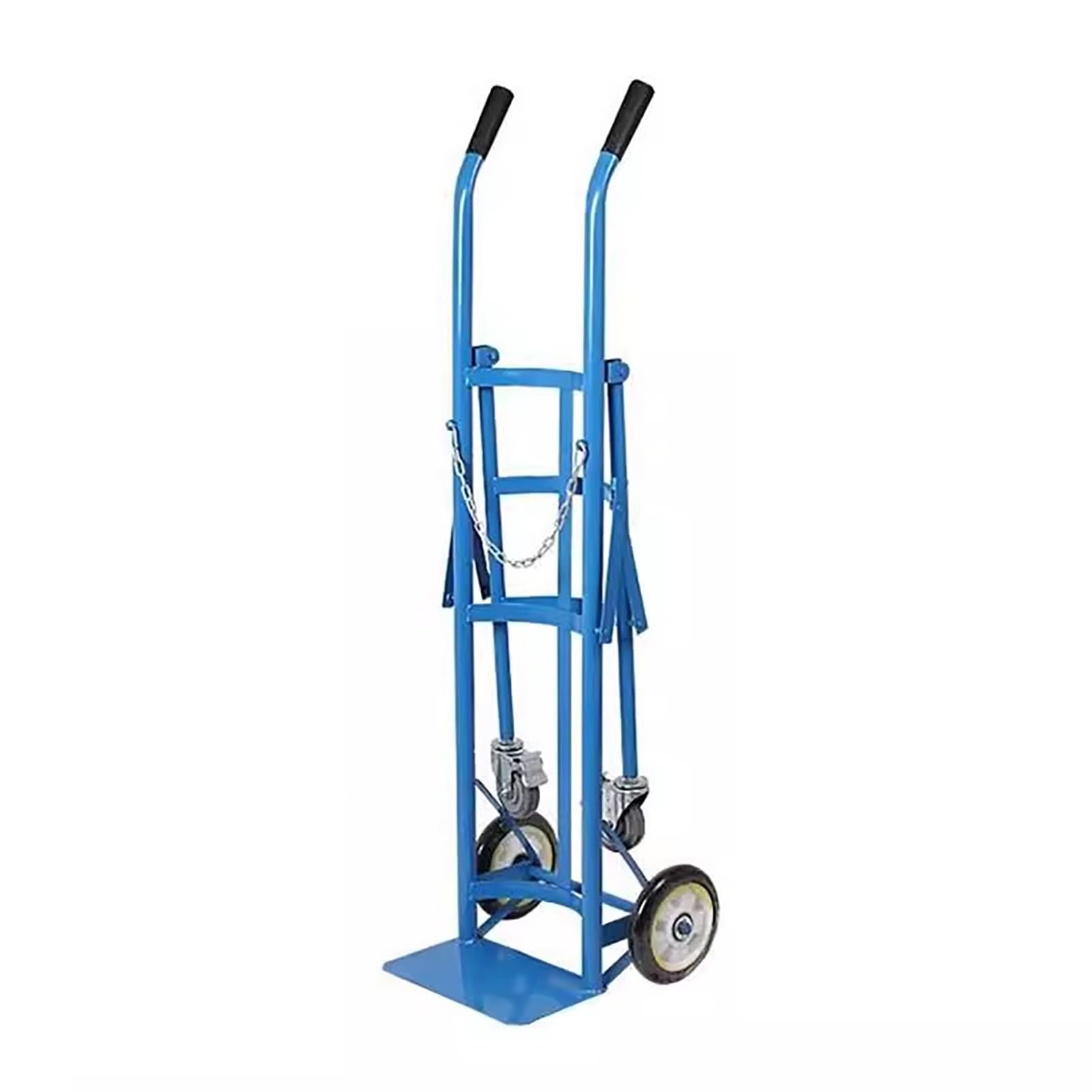 SWENEEN Oxygen Cylinder Rack Hospitals Oxygen Cylinder Bottle Carrier Dolly,Universal Nitrous Tank/Gas Cylinder Transport Cart,Rolling Oxygen Cylinder Stand With,