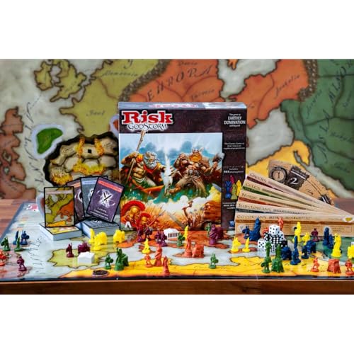 Risk Godstorm juego de mesa con mitología y miniaturas miniatura 2