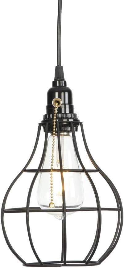 Nordic Creative Simple E27 Edison Lamps Vintage Industrial Style Iron Circle Scage Lights for Restaurant Bar Cafes Living Room Lights Flush Mount Light/B