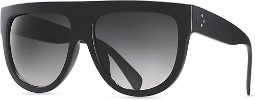 Miniatura 7 de Gafas de sol de gran tamaño para mujer con diseño cuadrado grande estilo retro