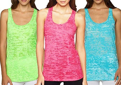 Epic MMA Gear Yoga Tank Top -Workout Racerback Pack of 3