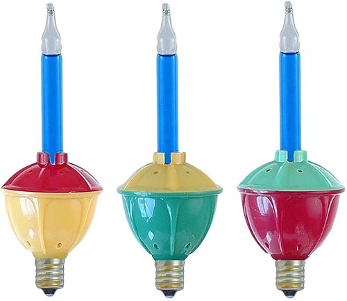 Miniatura 2 de Novelty Lights Paquete de repuesto de luces de burbujas tradicionales de Navidad, juego de repuesto de luz interior para Navidad, vacaciones y más