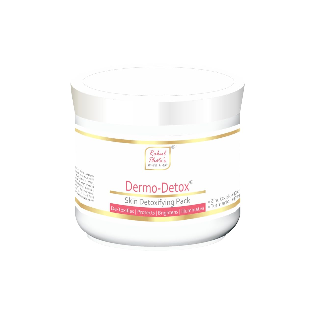 Rahul Phate's Research Product Dermo Detox Skin Detoxifying Pack, 1 Count