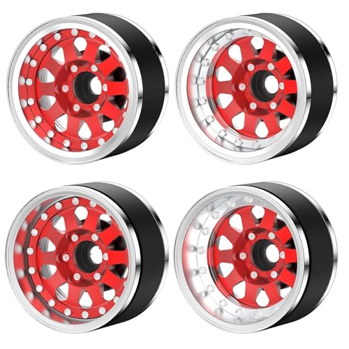 Jante Beadlock 1.9 Réglable TRX4 SCX10 Évite le Déjantage RC