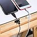 Viaky 30 Pieces White Cable Clips Viaky Adjustable Self-Adhesive Nylon Wire Clips Cable Management Drop Wire Holder