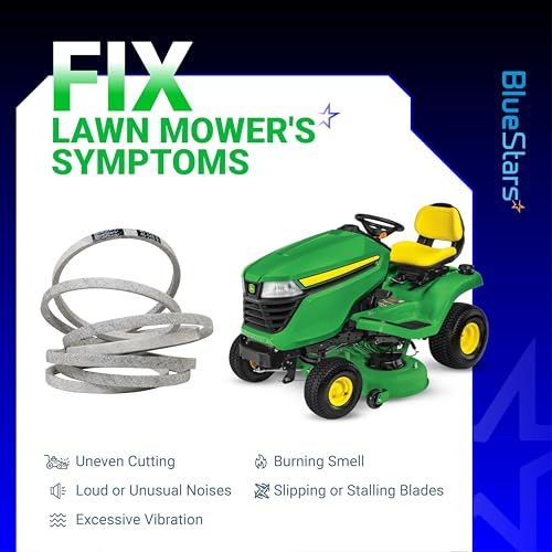 Image of BlueStars GX26422 Mower Deck Belt | Aramid Cord | 145.5 inch x 0.5 inch