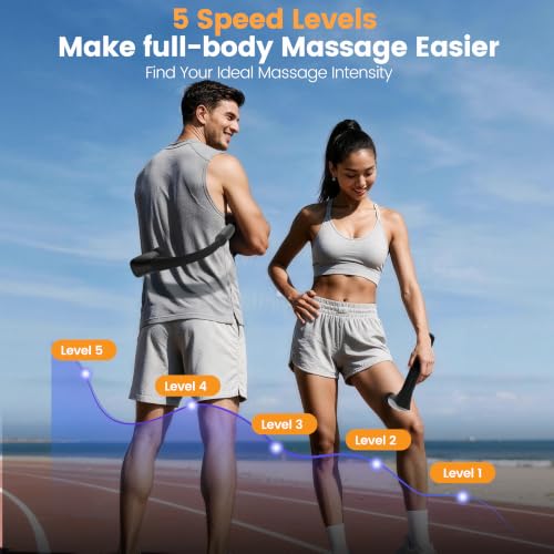 Image of 2-in-1 Detachable Muscle Massage Gun Deep Tissue with Extension Handle
