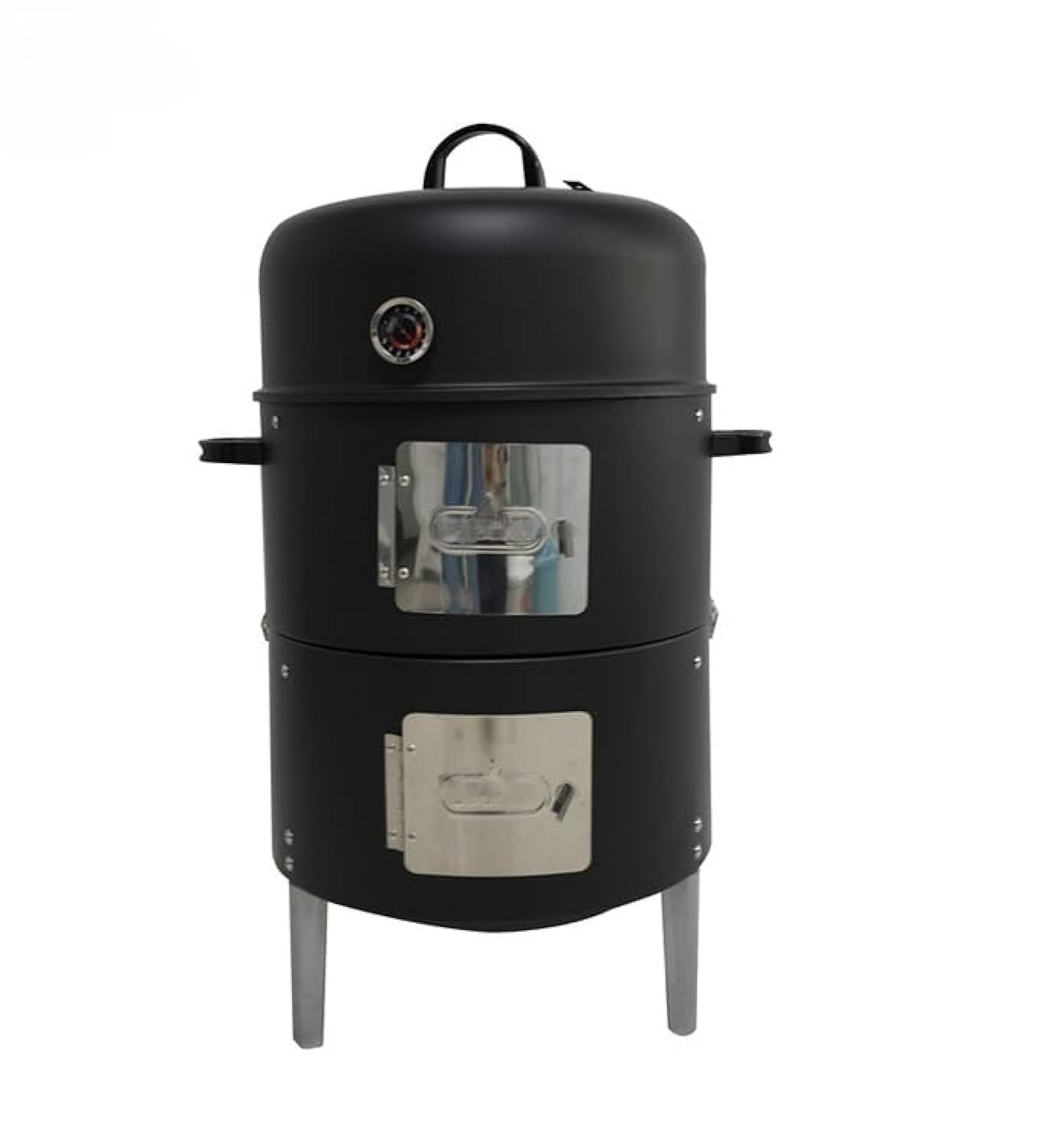 HAOWINS-PAN Three-in-one smoke barbecue outdoor courtyard firewood stove portable oven carbon stove terrace camping barbecue outdoor