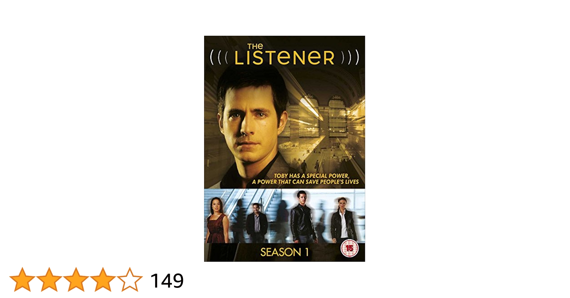 Amazon.co.jp: The Listener - Season 1 [Import anglais] : DVD