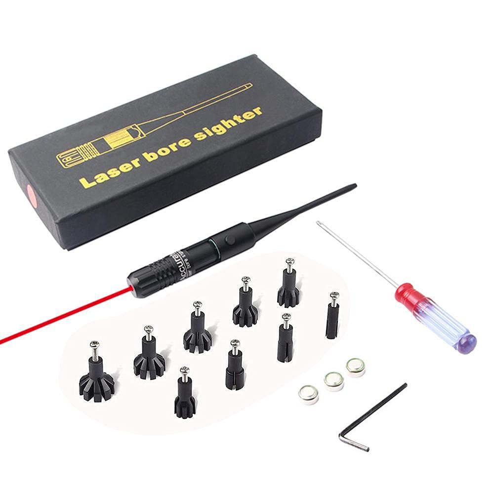 Buy 22cal to .50cal Red Bore Sigter Red Alignment Instrument Calibrator ...